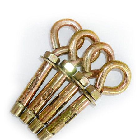 Bulloni a occhiello di sollevamento forgiati in acciaio inossidabile Bulloni di rotazione DIN444, bullone di rotazione