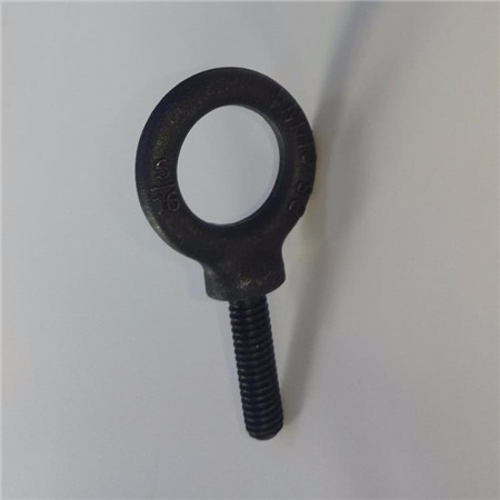 Dispositivi di fissaggio elettrici Gancio a occhiello a sfera con bullone in acciaio inossidabile zincato