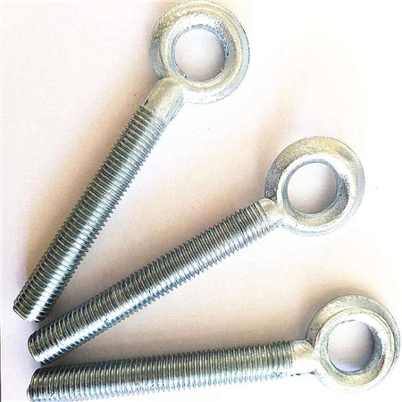 Resistenza alla trazione bullone ad anello piatto girevole in acciaio inossidabile, anello di serraggio DIN 580